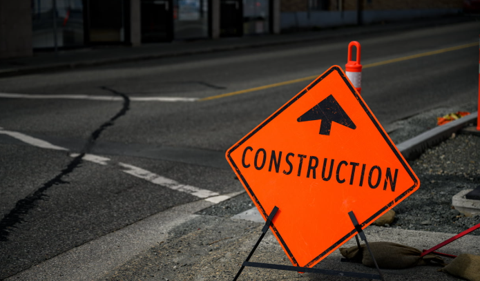 Detour in Place on Anderson Avenue for Shared-Use Path Construction