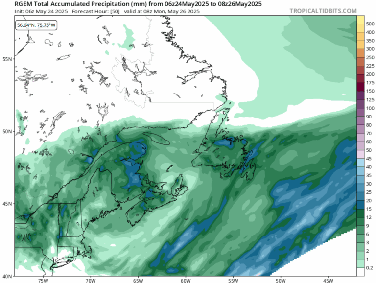 Newfoundland & Labrador Weekend Weather Outlook